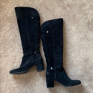 Over the Knee Genuine Suede Boots